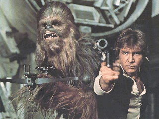 Yan Solo et Chewbacca